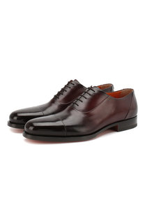 Кожаные оксфорды Santoni