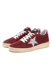 Замшевые кеды Ball Star Golden Goose Deluxe Brand