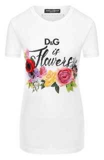 Хлопковая футболка Dolce & Gabbana