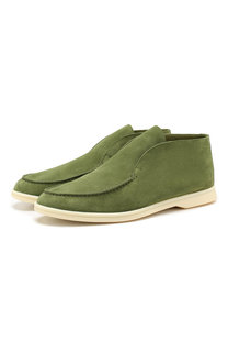 Замшевые ботинки Loro Piana