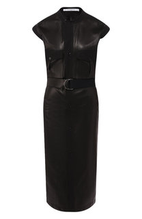 Кожаное платье Givenchy