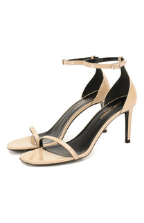 Кожаные босоножки Jane Saint Laurent