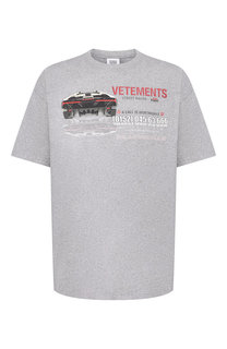 Хлопковая футболка Vetements