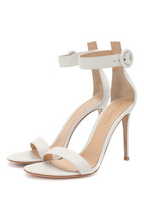 Кожаные босоножки Portofino 105 Gianvito Rossi