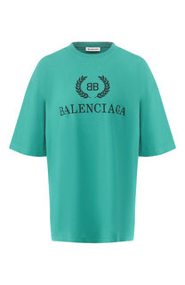 Хлопковая футболка Balenciaga