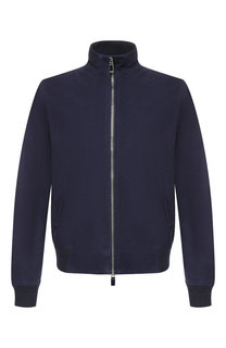 Кожаный бомбер Canali