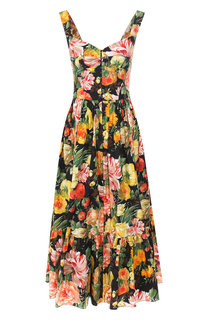 Хлопковое платье Dolce & Gabbana