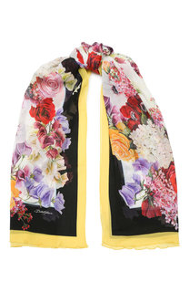 Шелковый шарф Dolce & Gabbana