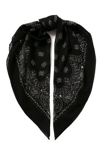 Шерстяной платок Saint Laurent
