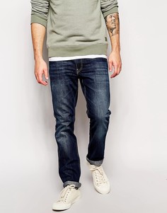 Узкие темные джинсы Replay Jeans Anbass - Синий
