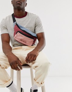 Сумка-кошелек через плечо выбеленных контрастных цветов ASOS DESIGN - Синий