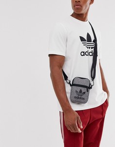 Серая сумка для авиапутешествий с логотипом adidas Originals - Серый