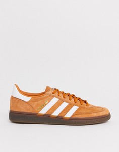 Кроссовки медного цвета на резиновой подошве adidas Originals handball spezial - Медный