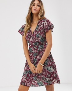 Платье с принтом пейсли Vila - Мульти