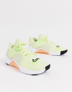 Зеленые кроссовки Nike Training free metcon 2 - Зеленый