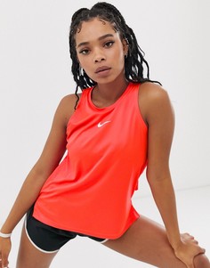 Красный топ Nike Running - Красный