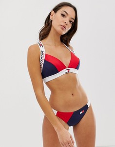 Темно-синие трусы бикини в стиле колор блок Tommy Hilfiger - Мульти