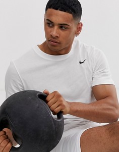 Белая футболка Nike Training Dry - Белый