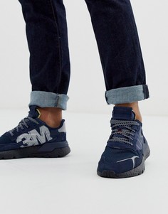Темно-синие кроссовки adidas Originals nite joggers - Черный