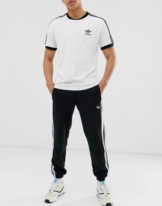 Черные джоггеры с 3 полосками adidas Originals - Черный