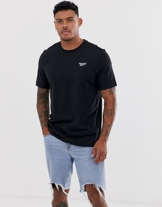 Белая футболка с маленьким логотипом Reebok - Белый