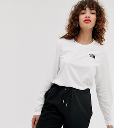 Белый лонгслив The North Face Easy - Белый