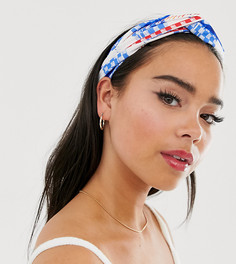 Повязка на голову в клетку ASOS MADE IN KENYA - Мульти