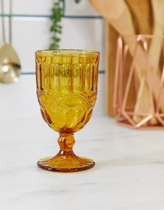 Желтый бокал для вина Bloomingville - Желтый