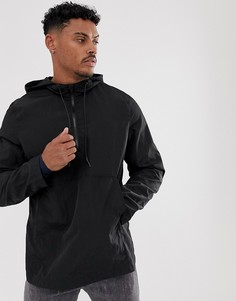 Черная нейлоновая куртка ASOS DESIGN - Черный