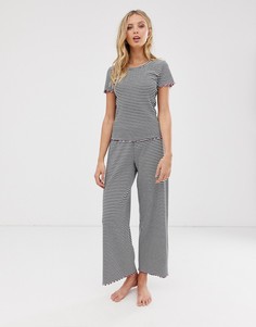 Пижамные брюки с полосками ASOS DESIGN - Мульти
