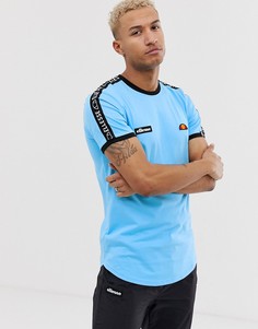 Синяя футболка с лентой ellesse Fede - Синий