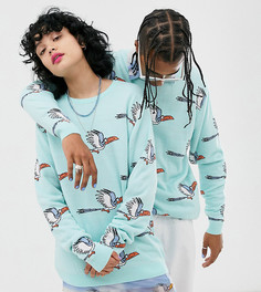 Свободный джемпер Disney The Lion King x ASOS DESIGN unisex - Синий
