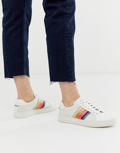 Кроссовки с полосками PS Paul Smith - Белый