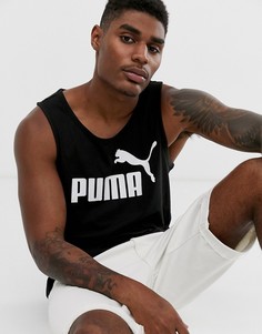 Черная майка Puma Essentials