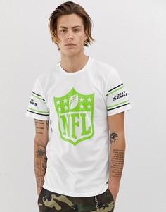 Белая футболка с логотипом New Era NFL Seattle Seahawks