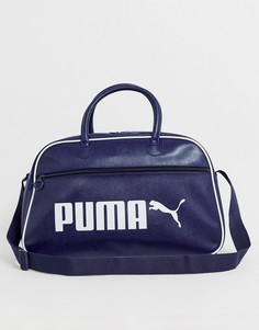 Темно-синяя футболка Puma - Темно-синий