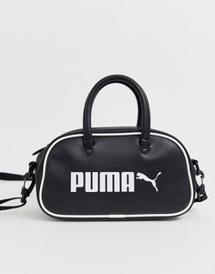 Мини-сумка в стиле ретро Puma - Черный
