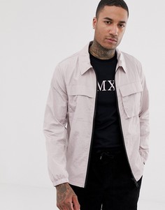 Светло-розовая куртка в стиле милитари ASOS DESIGN - Розовый