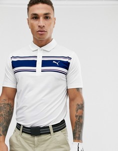 Белое поло Puma Golf montauk - Белый