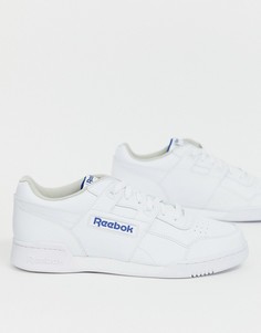 Белые кроссовки Reebok Workout Plus - Белый