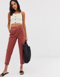 Брюки чинос ASOS DESIGN - Красный