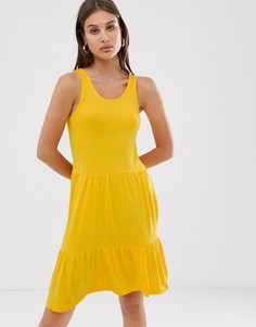 Свободное платье Only - Желтый