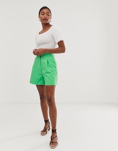 Зеленые шорты в винтажном стиле ASOS DESIGN - Зеленый