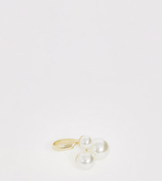 Кольцо с искусственным жемчугом ALDO Celorfiwen - Золотой