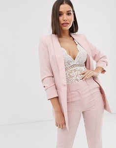 Комбинируемый блейзер ASOS DESIGN - Розовый