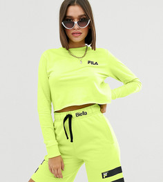 Укороченный лонгслив Fila - Зеленый