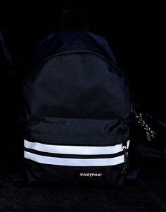 Темно-синий рюкзак со светоотражающими полосками Eastpak Padded PakR 24 л
