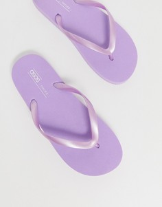 Лиловые шлепанцы ASOS DESIGN Filter - Фиолетовый