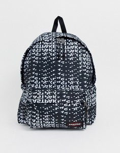 Рюкзак объемом 29 литров со сплошным принтом логотипа Eastpak Padded PakR XL - Черный