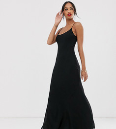 Платье макси на бретелях ASOS DESIGN - Черный